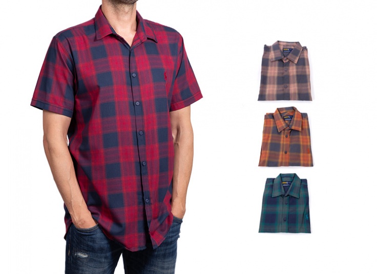 پیراهن چهارخانه Polo