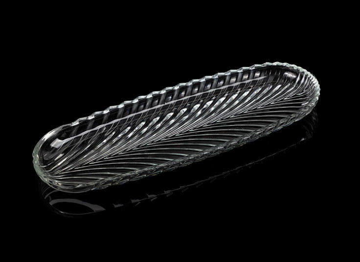 دیس بیضی بلور کاوه