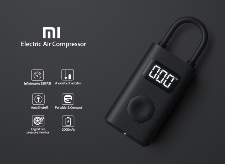 پمپ باد دیجیتال xiaomi