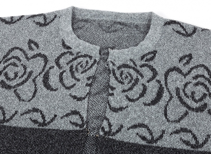 مانتو بافت طرح گل