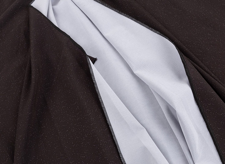 مانتو حریر جلو باز