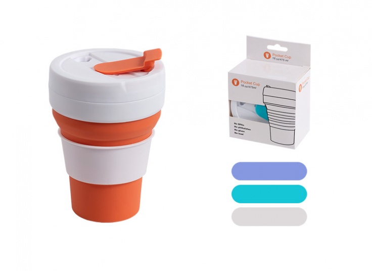 لیوان تاشو سیلیکونی سفری