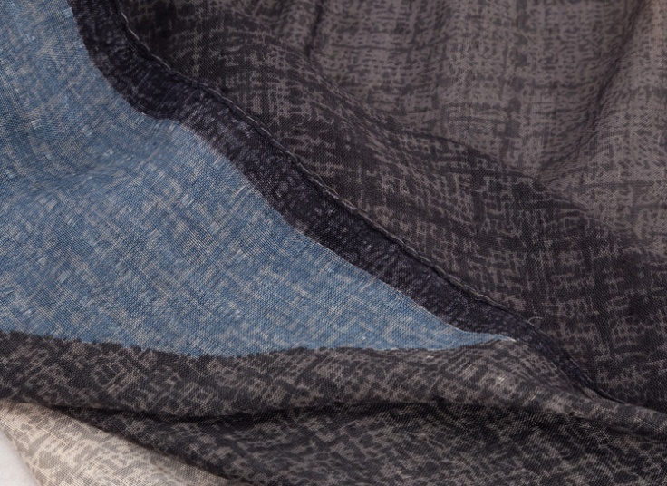 شال نخی چند رنگ تابستانی