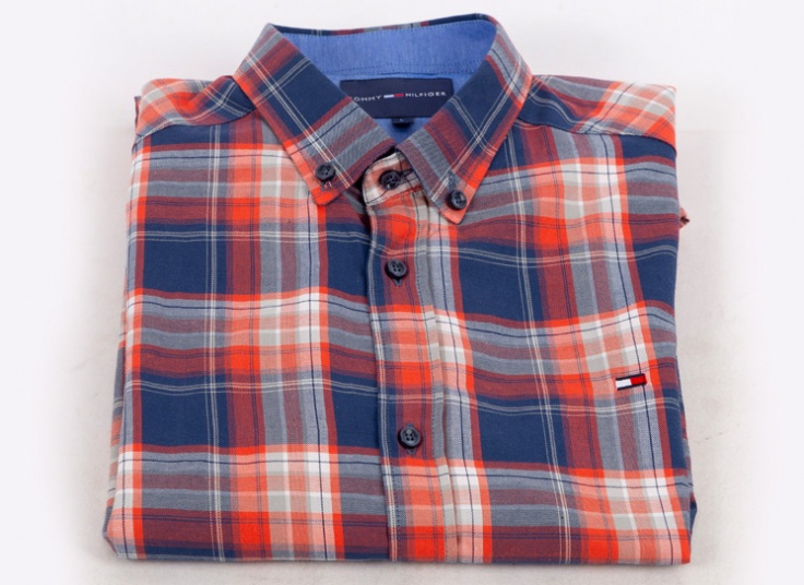 پیراهن چهارخانه مردانه TOMMY HILFIGER