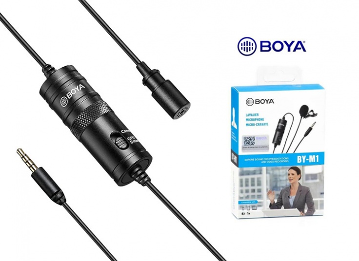 میکروفن یقه ای Boya مدل BY-M1