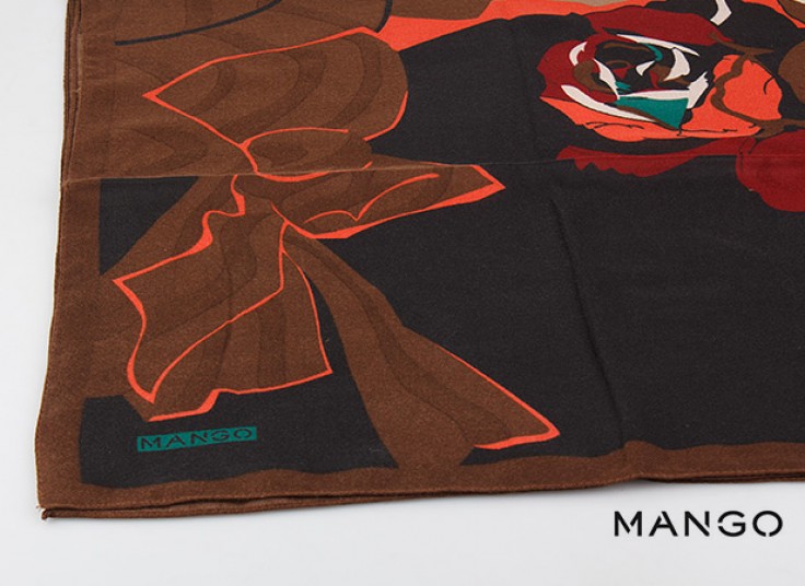 روسری پاییزه MANGO مدل aspect