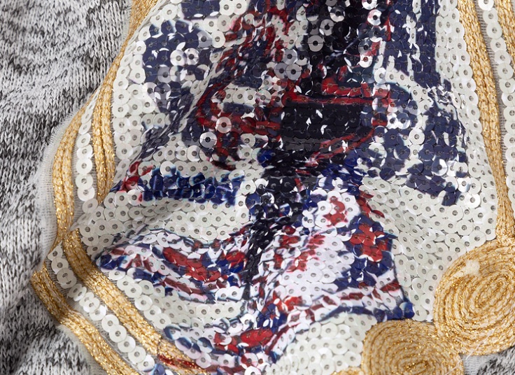 هودی بافت زنانه پولک دوزی