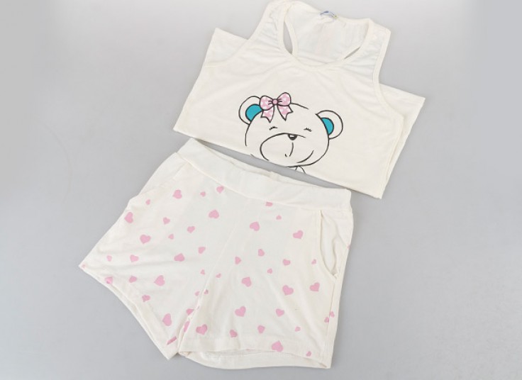 ست تاپ و شورتک زنانه Heart