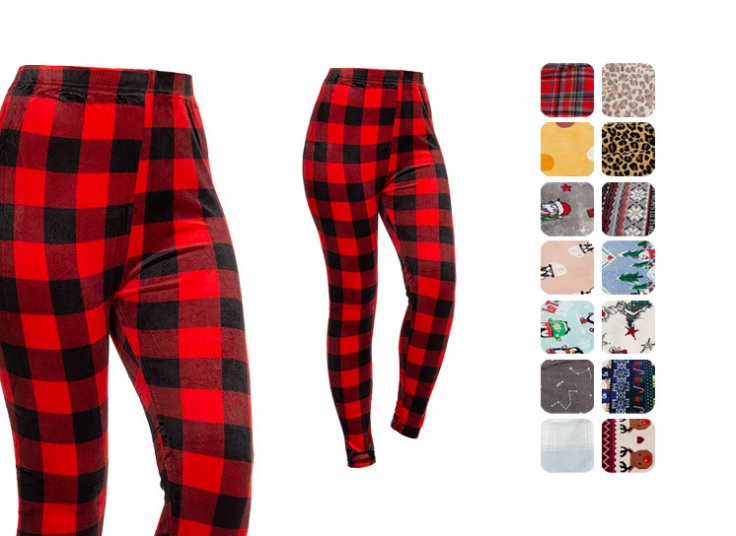 لگ مخمل طرح کریسمس