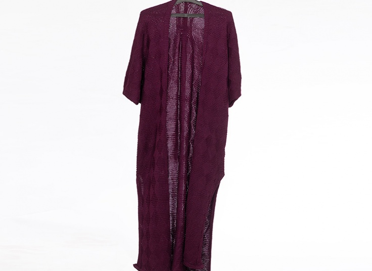 مانتو بافت زنانه جلو باز