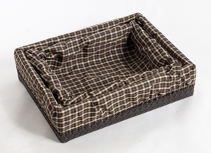 پک دو عددی سبد نان چوبی