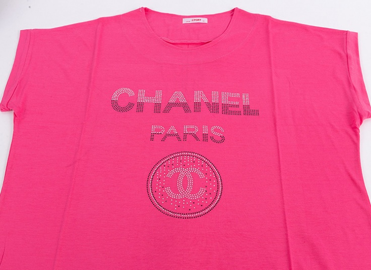 تاپ سایز بزرگ طرح Chanel