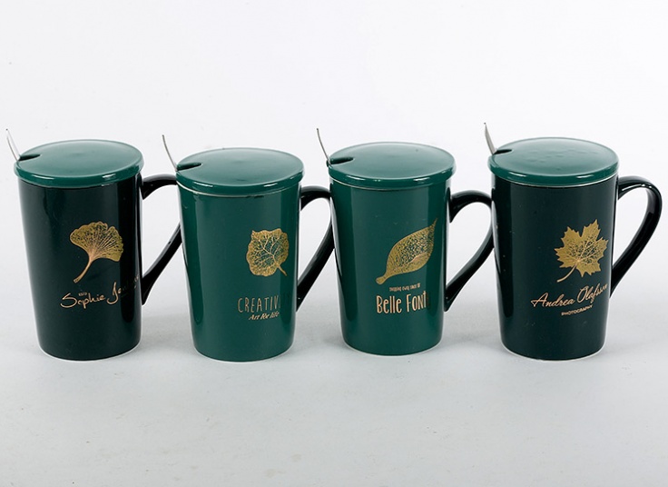 ماگ سرامیکی متنوع درب دار