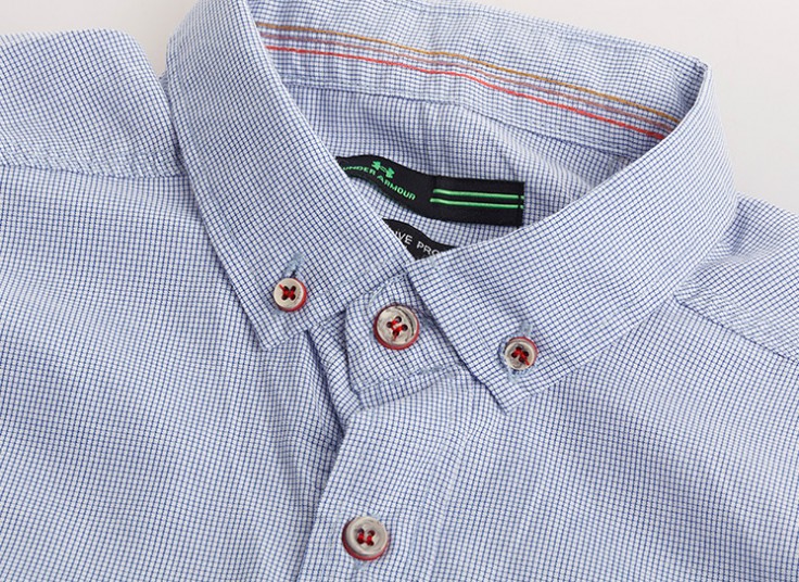 پیراهن چهارخانه مردانه طرح under armour