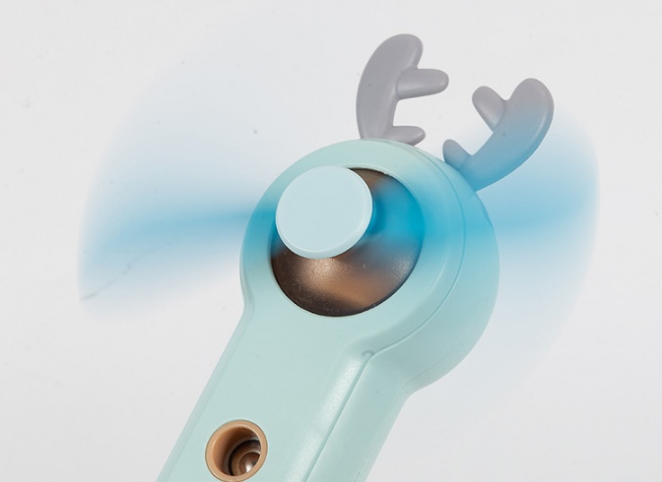 دستگاه بخور سرد و مینی فن شارژی