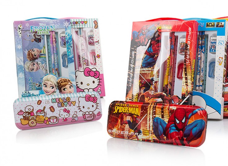 پکیج لوازم التحریر کارتونی