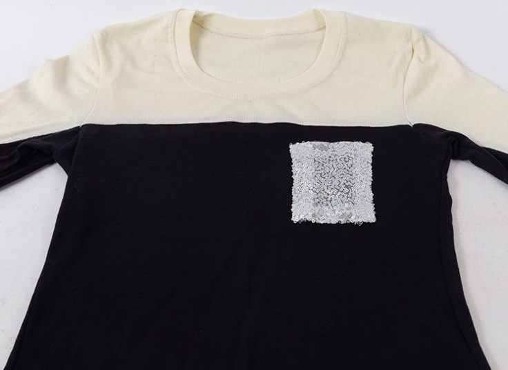 بلوز زنانه ویسکوز پولک‌ دوزی