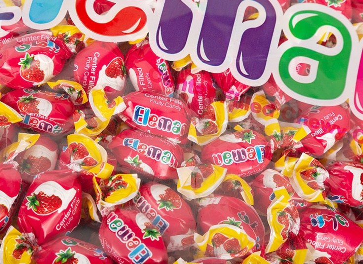 تافی مغزدار دراژه