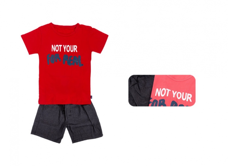 تیشرت شلوارک پسرانه Not Your