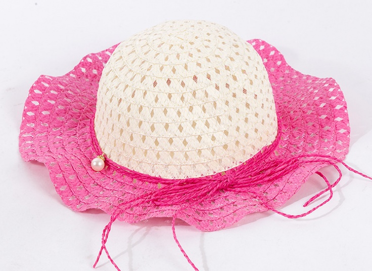 کلاه حصیری دخترانه