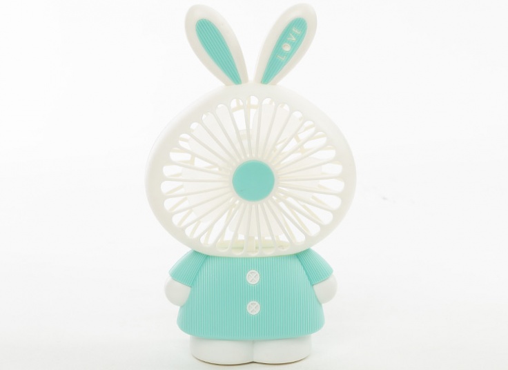 پنکه چراغدار شارژی طرح خرگوش DianDi