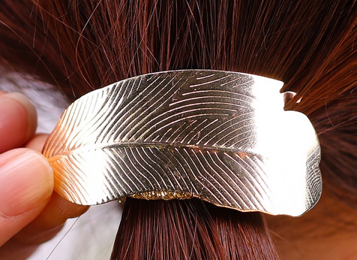 کش مو طرح برگ