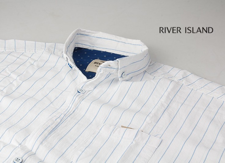پیراهن سایز بزرگ River Island مدل Striped