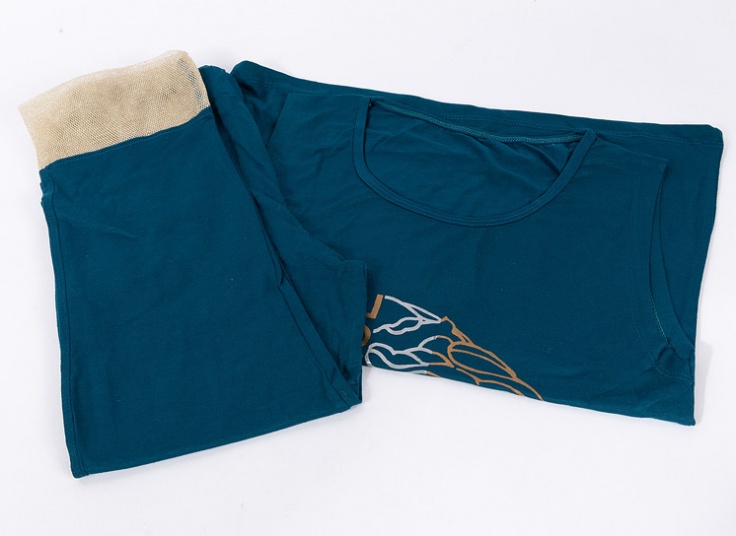 تاپ و شلوارک زنانه طرح Versace