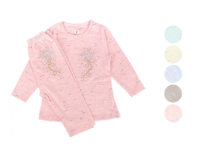 بلوز و شلوار دخترانه طرح گل