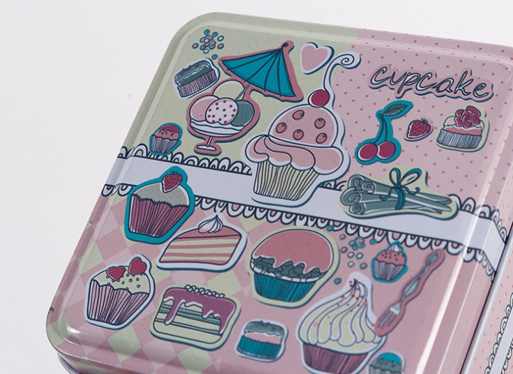 ست 2 عددی جعبه فانتزی فلزی