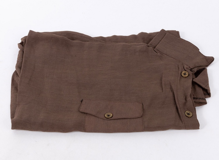 شومیز مانتویی آستین خفاشی