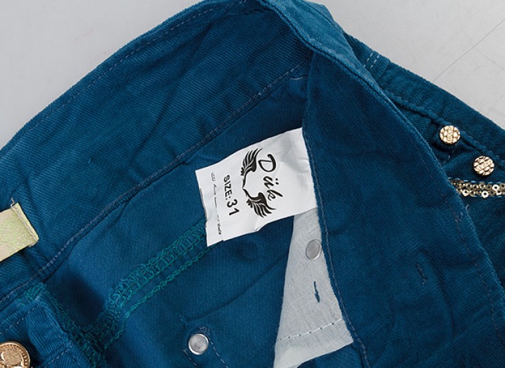 شلوار مخمل کبریتی DUK