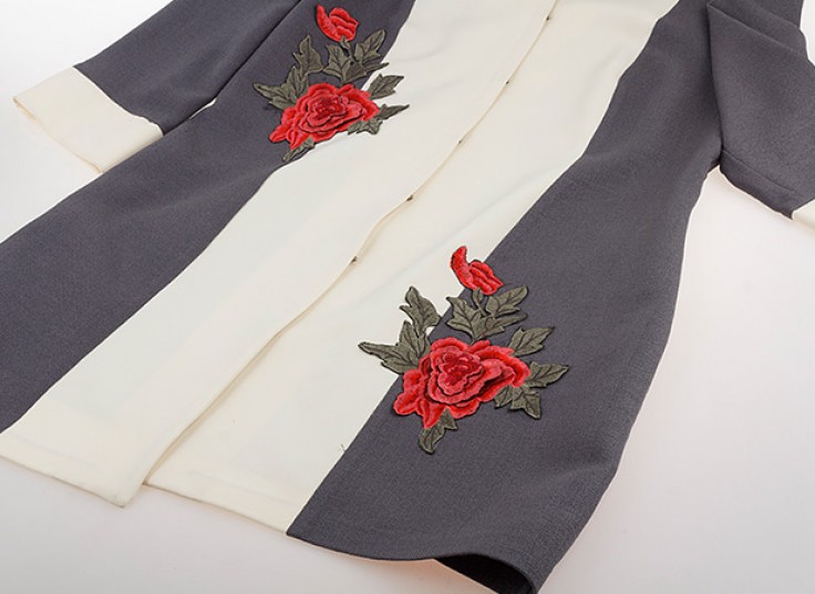 مانتو شانتون گلدار