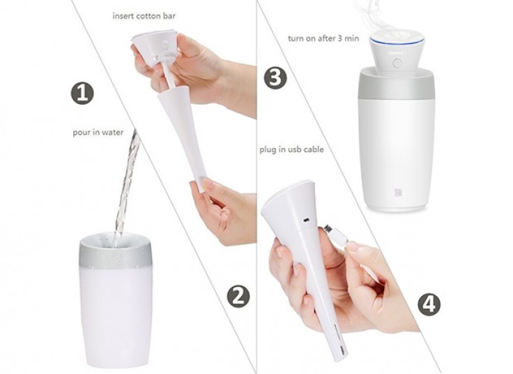 دستگاه بخور سرد Remax Mini Humidifier