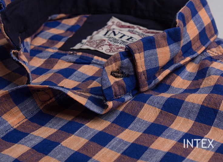 پیراهن چهارخانه INTEX مدل 158