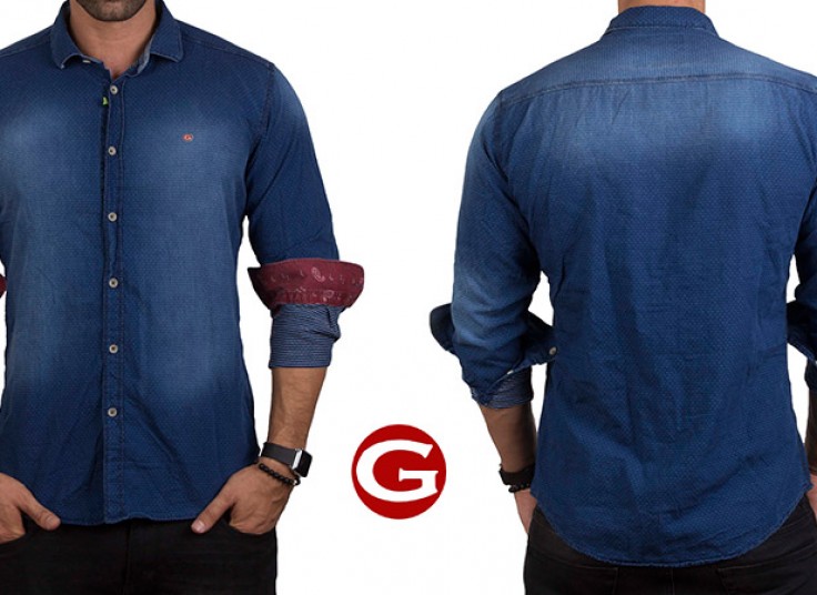 پیراهن مردانه طرح جین GulfBird