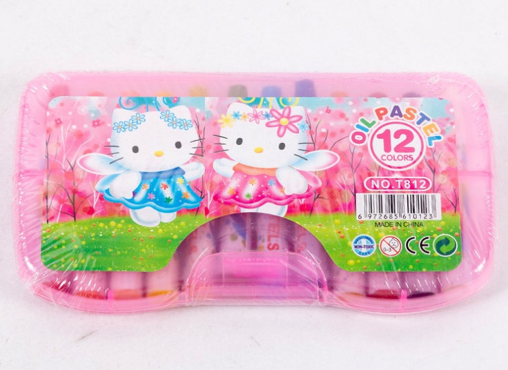 پاستل 12 رنگ روغنی