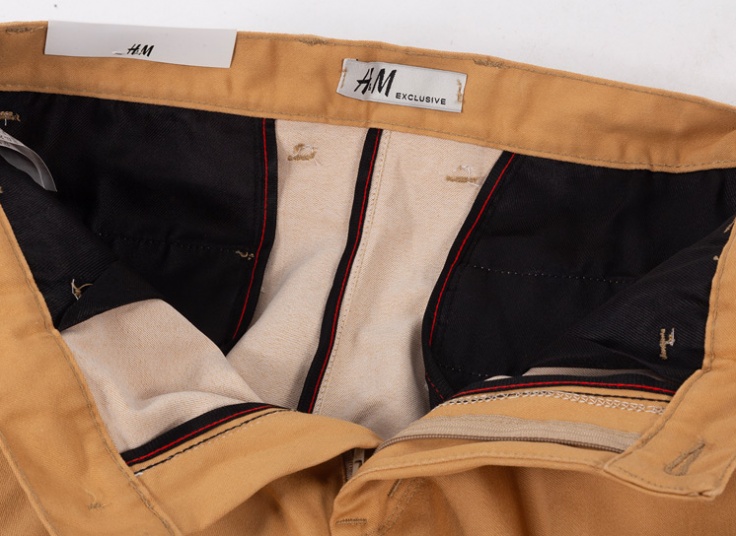 شلوار کتان مردانه طرح H&M