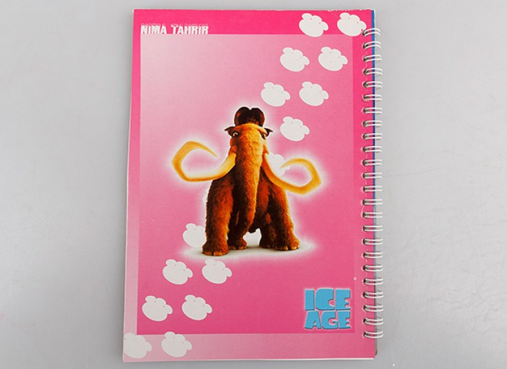 دفتر سیمی 50 برگ طرحدار