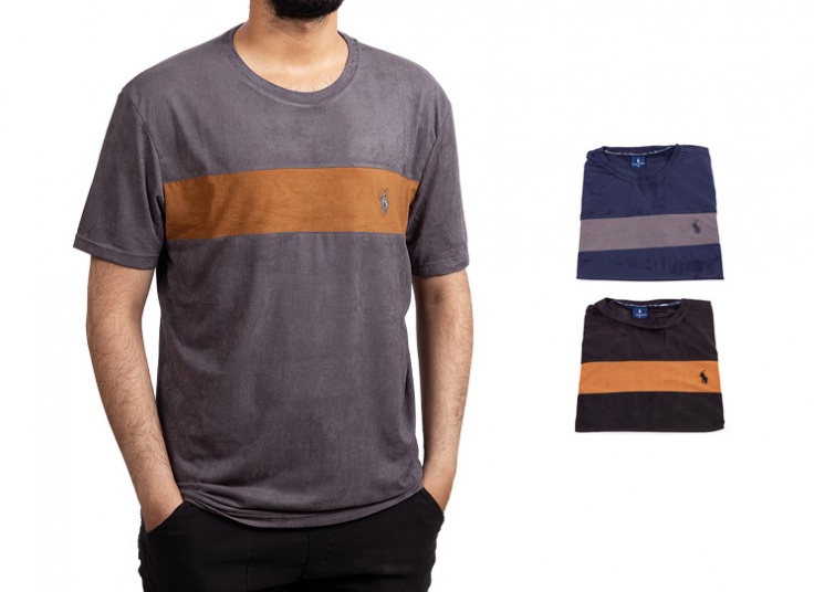 تیشرت مردانه جیر طرح Ralph Lauren