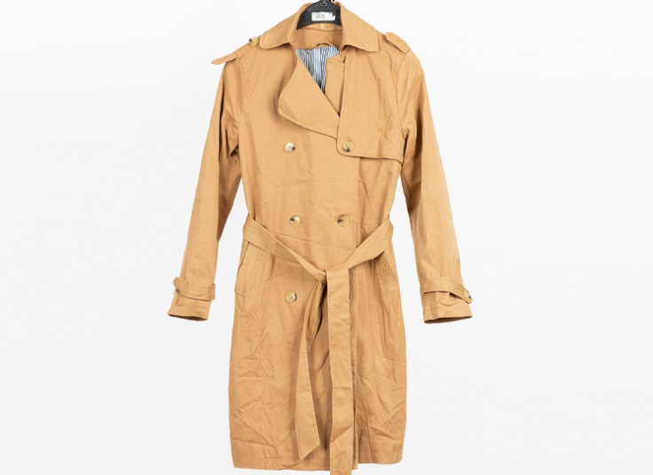 مانتو کتان زنانه Dispark