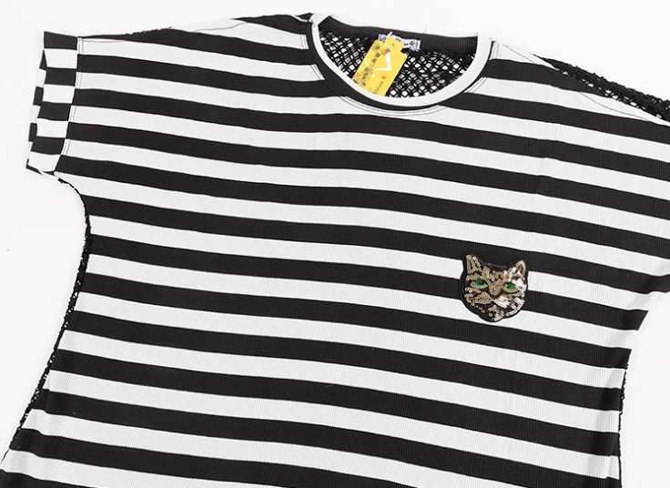 تیشرت راه راه زنانه