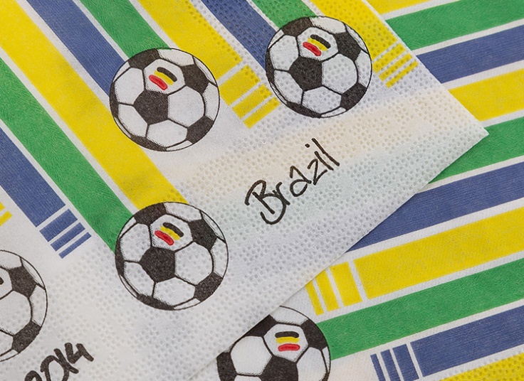 دستمال سفره طرحدار