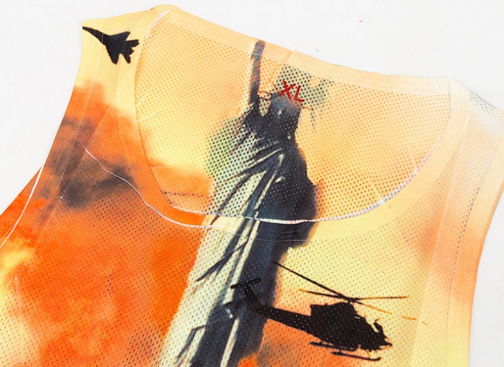 رکابی چاپدار سوزنی