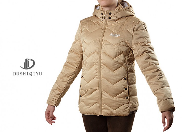 کاپشن کلاهدار زنانه DUSHIQIYU