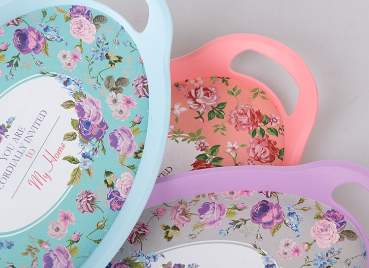 سینی دونفره طرحدار