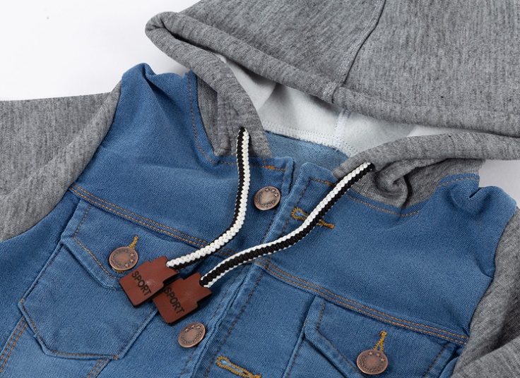 کت کلاه دار پسرانه