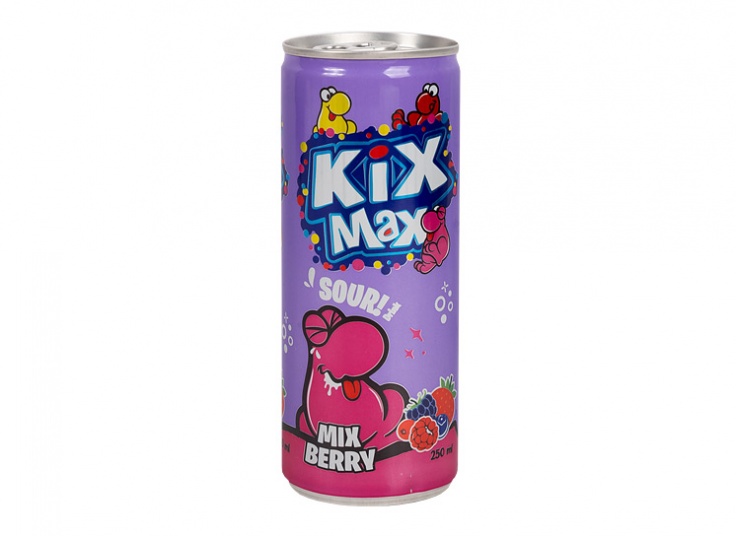 نوشیدنی گازدار kixmax