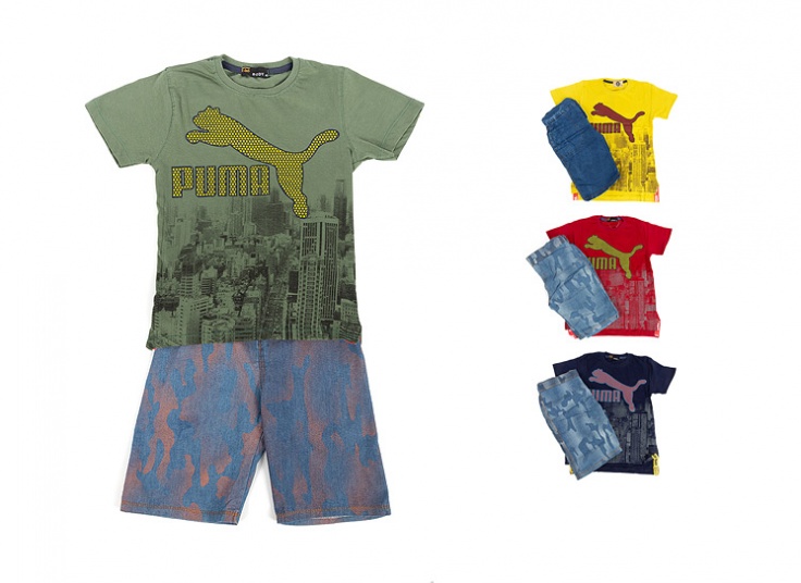 تیشرت و شلوارک بچگانه Puma
