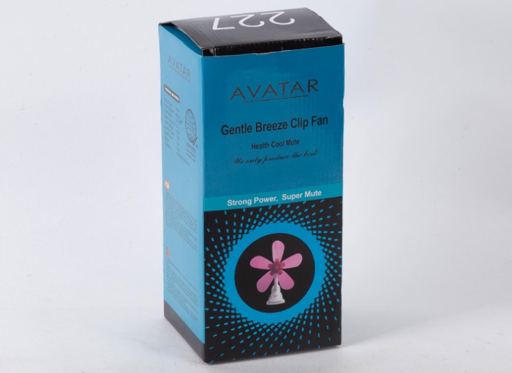 پنکه رو میزی 5 پره ژله ای AVATAR